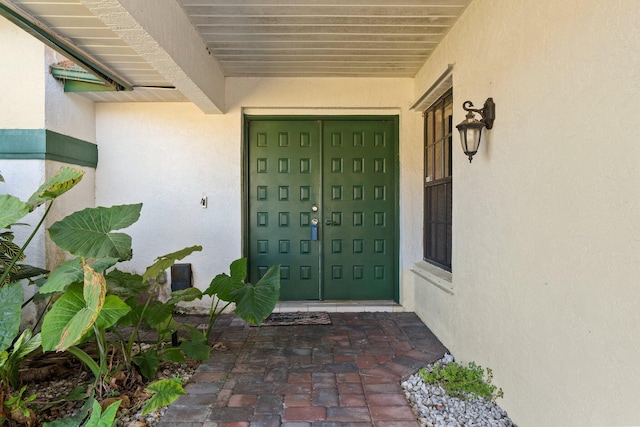 view of entrance to property