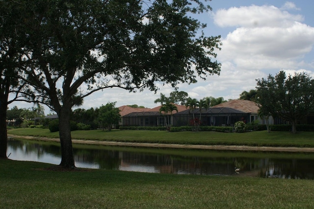 property view of water