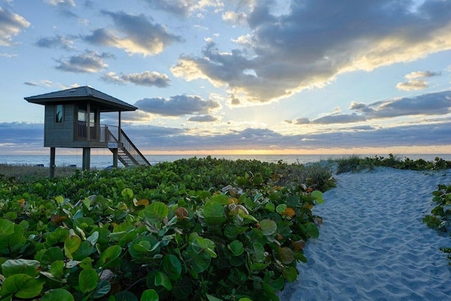 property view of water