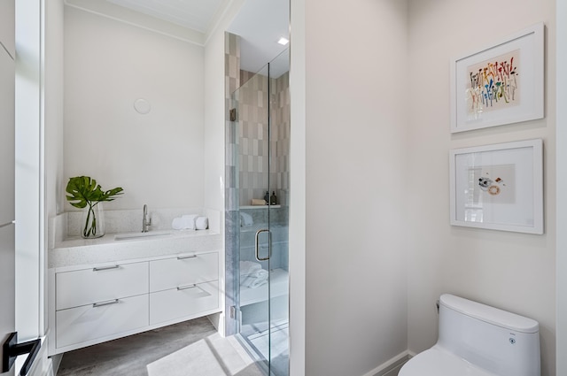 321 NW 7th St, Delray Beach, FL 33444 - bathroom featuring a stall shower and vanity