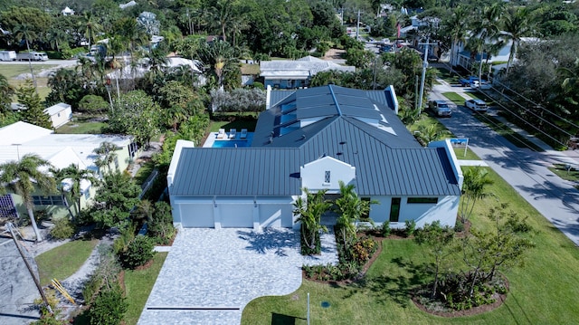 321 NW 7th St, Delray Beach, FL 33444 - view from above of property featuring a tree filled landscape