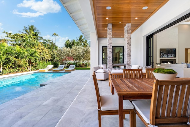 321 NW 7th St, Delray Beach, FL 33444 - outdoor pool featuring a patio area