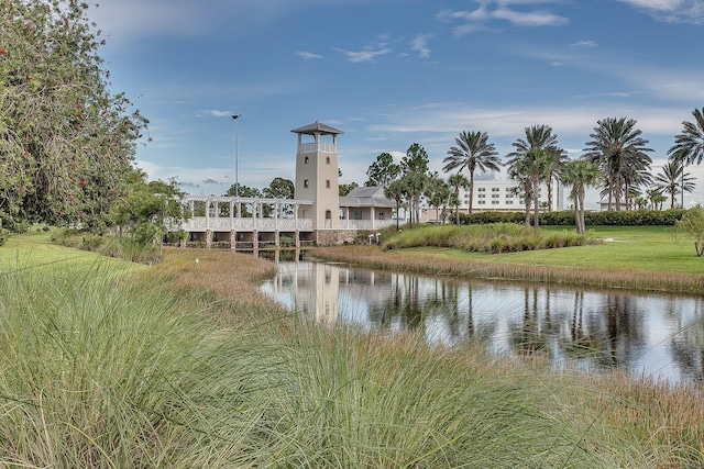 property view of water