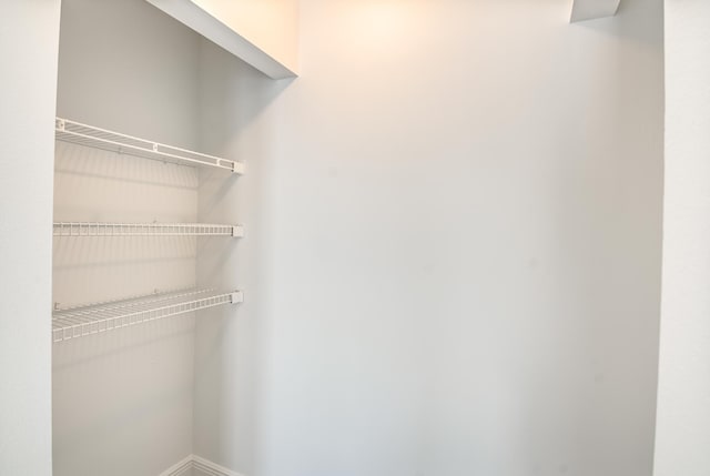 view of closet