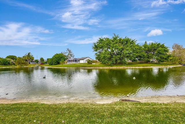 property view of water