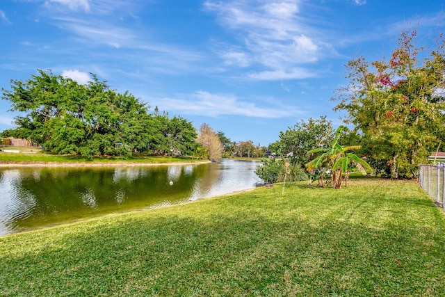 property view of water