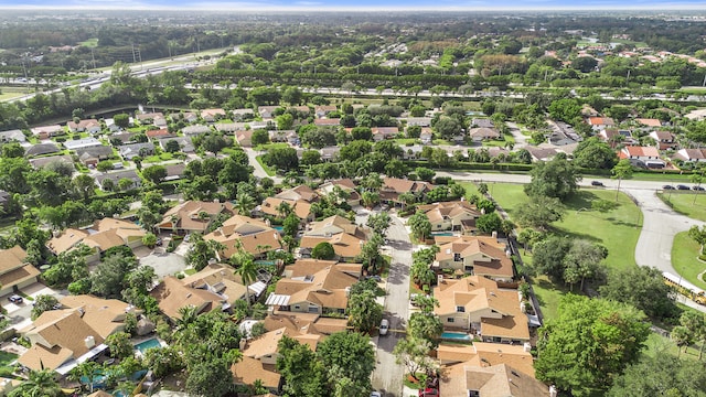 aerial view