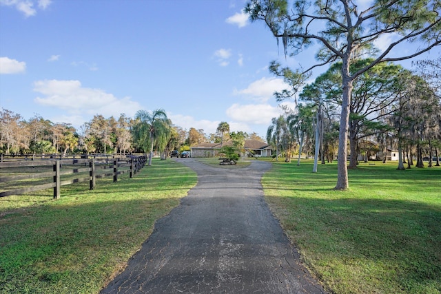 view of road