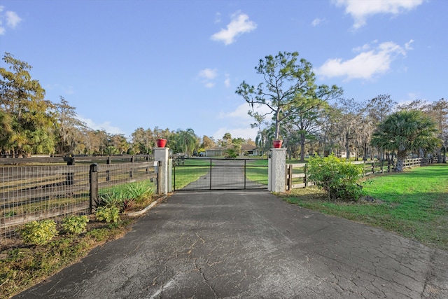 view of gate