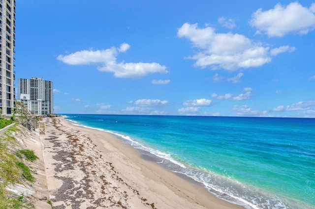 5310 N Ocean Dr Unit Ph-1201, Singer Island, FL 33404 - property view of water with a beach view