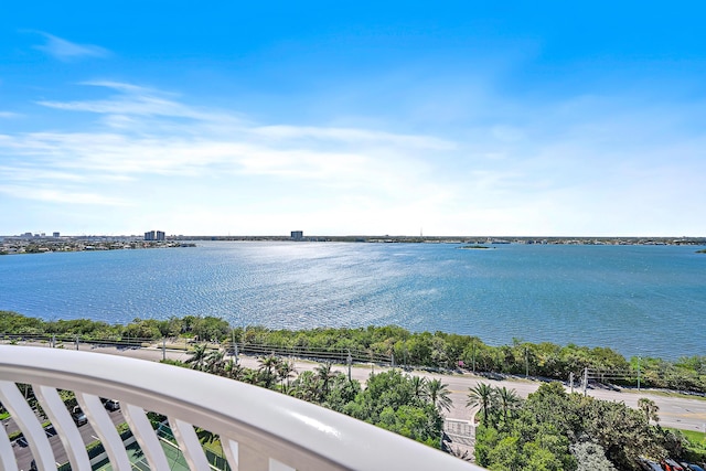 5310 N Ocean Dr Unit Ph-1201, Singer Island, FL 33404 - property view of water featuring fence