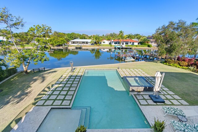 view of patio featuring a balcony and an outdoor living space with a fire pit