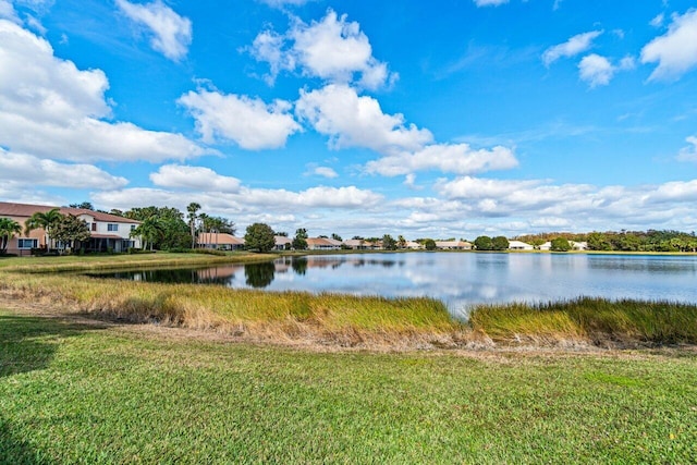 property view of water