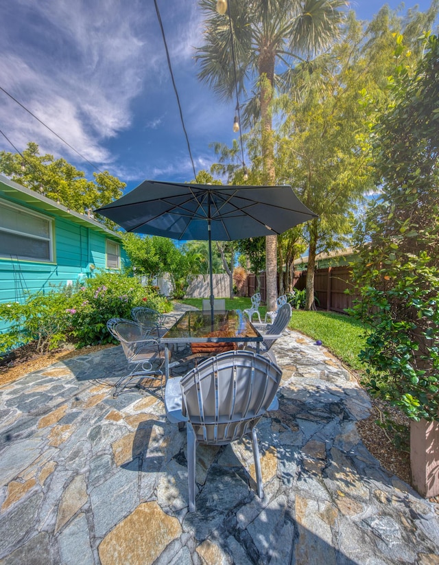 view of patio