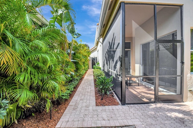 exterior space featuring a patio area