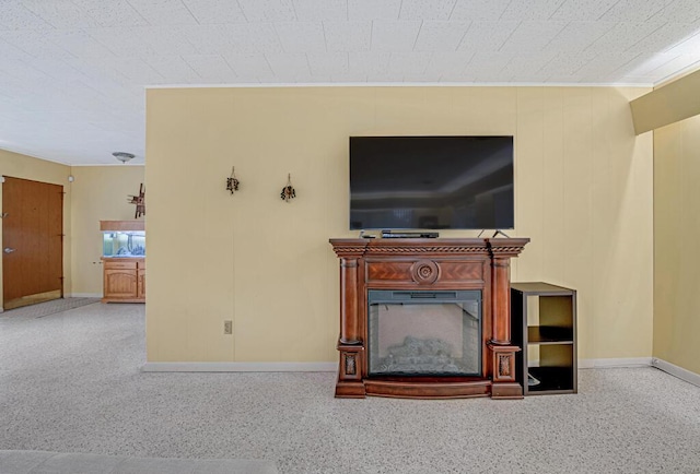 view of unfurnished living room