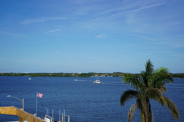 property view of water