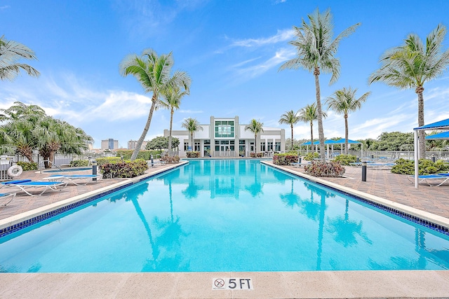 300 S Australian Ave Unit 520, West Palm Beach, FL 33401 - community pool with a patio area