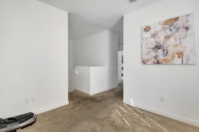 bonus room featuring carpet