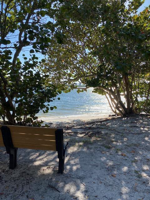 water view featuring a view of the beach