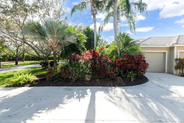 18640 SE River Ridge Rd, Jupiter, FL 33469 - view of home's exterior featuring a garage and driveway