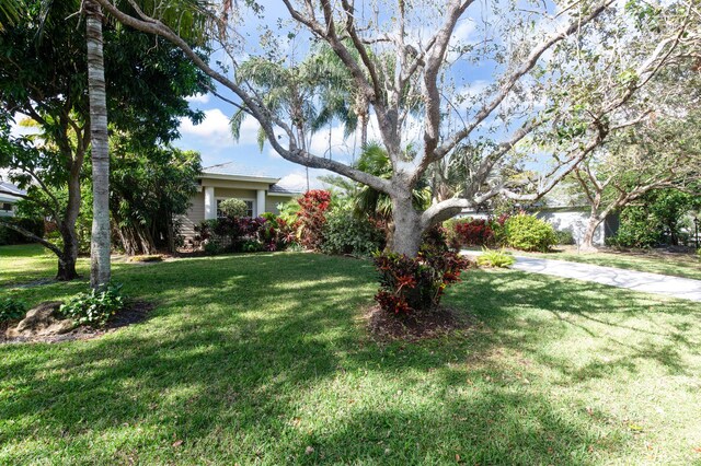 view of property exterior with a garage