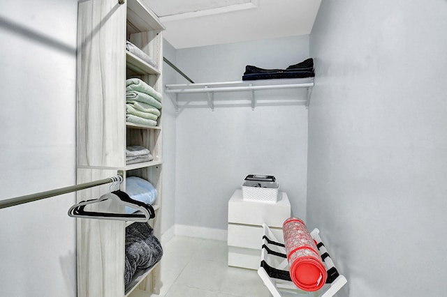 view of spacious closet