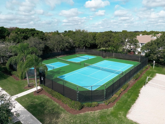 view of sport court