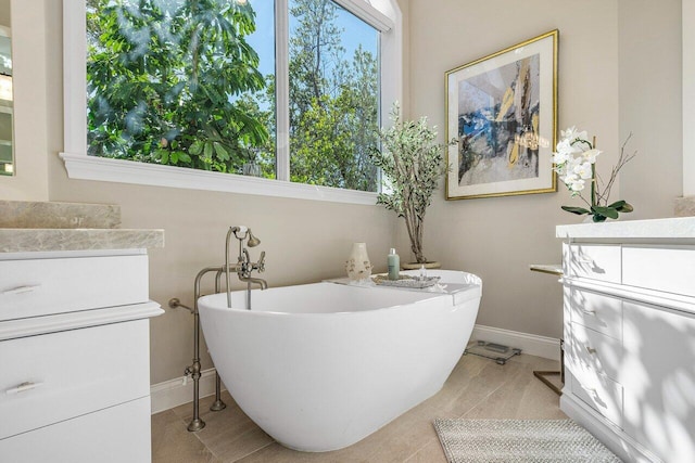 bathroom featuring a bathtub