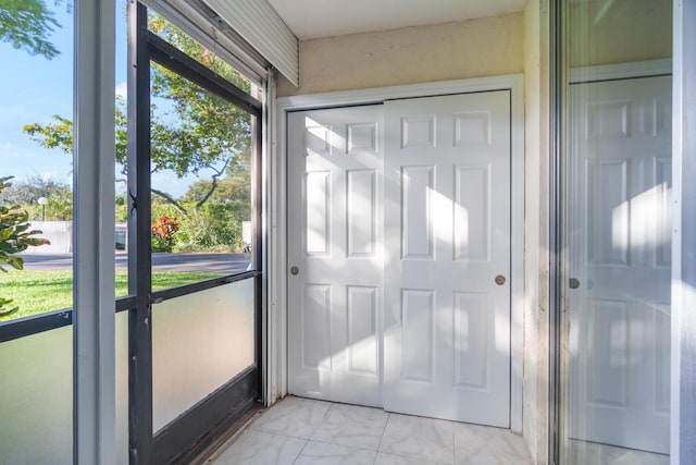 view of doorway