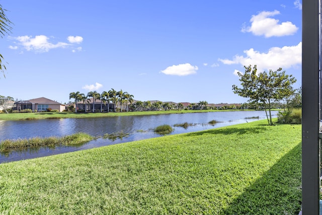 property view of water