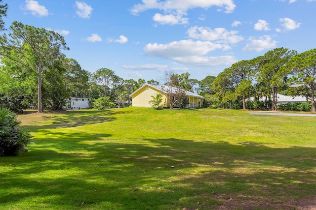 view of yard