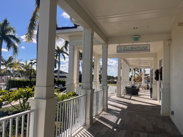 view of patio / terrace featuring a porch