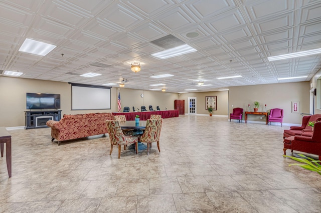 view of dining space