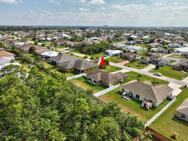 aerial view