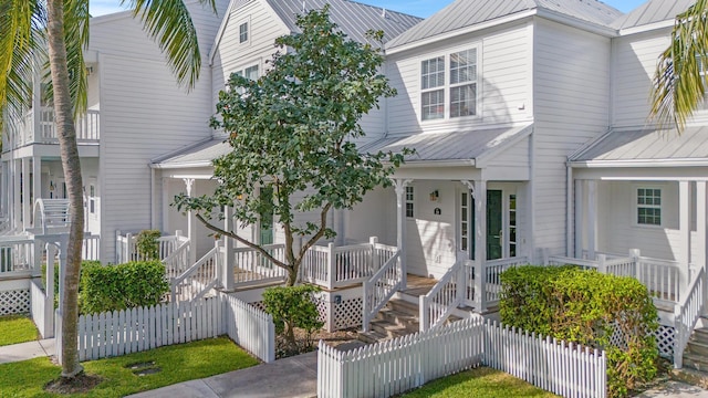 view of townhome / multi-family property