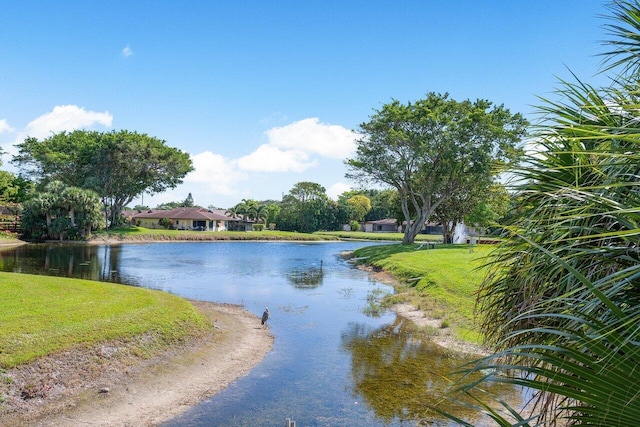 property view of water