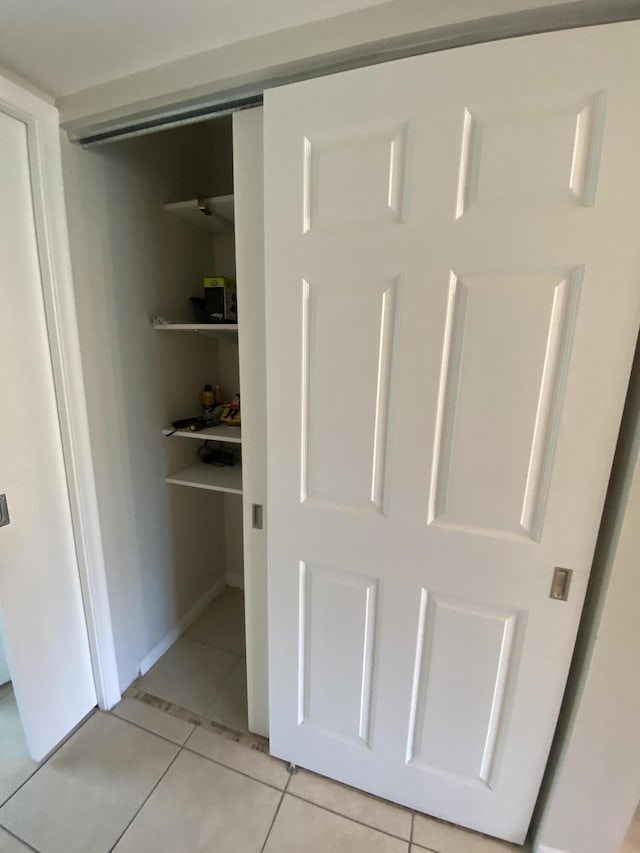 view of closet