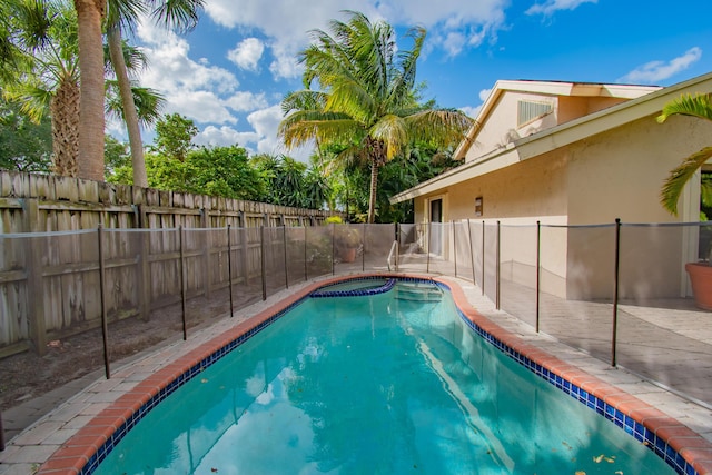 view of pool