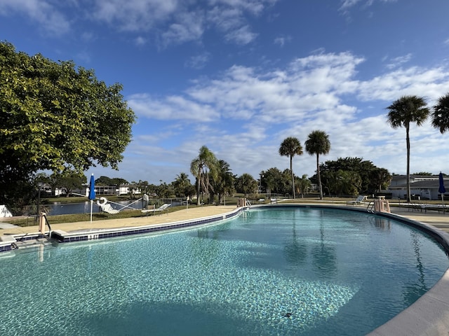 view of swimming pool