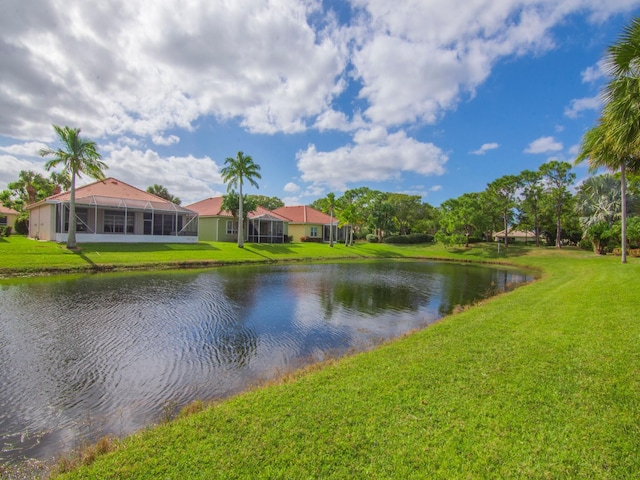 property view of water