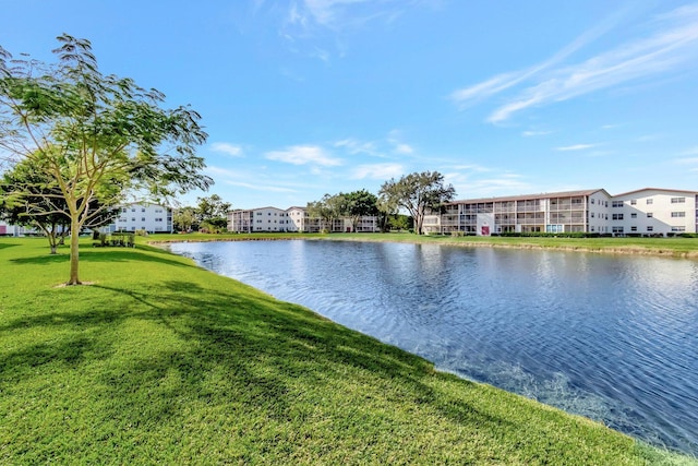 property view of water