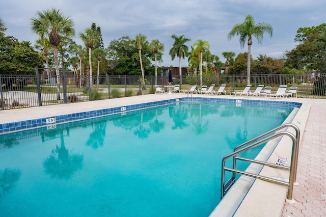 view of pool