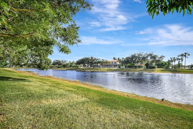 property view of water