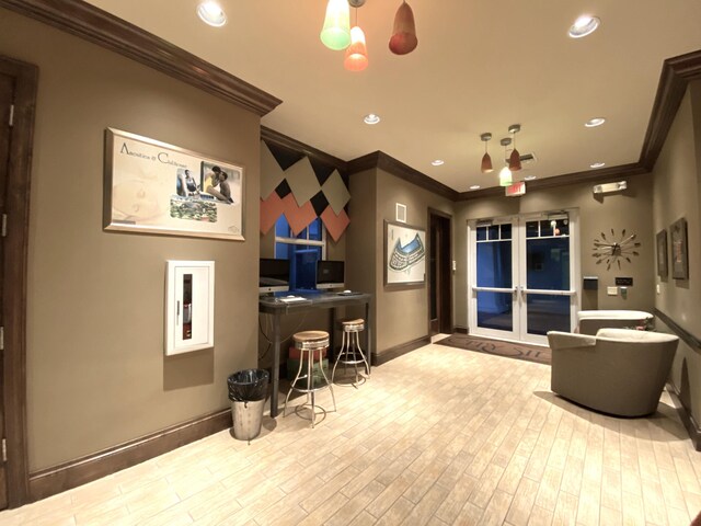 view of patio / terrace with an outdoor living space and ceiling fan