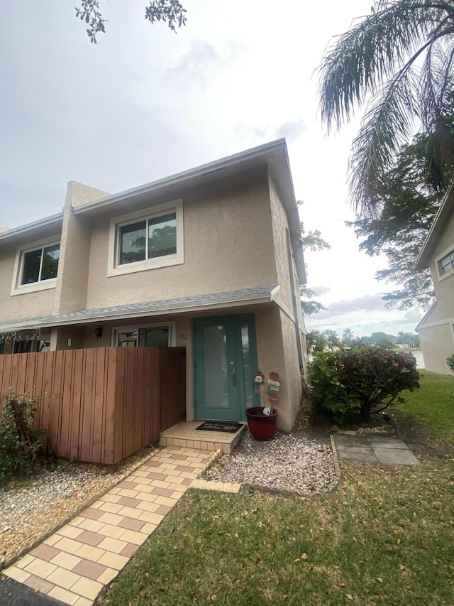 view of rear view of house