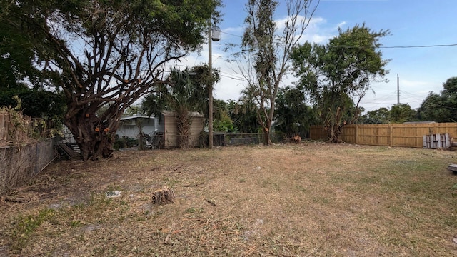 view of yard