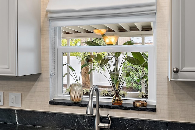 details with white cabinets