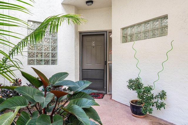 view of property entrance