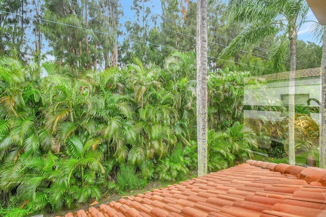 details with a tiled roof